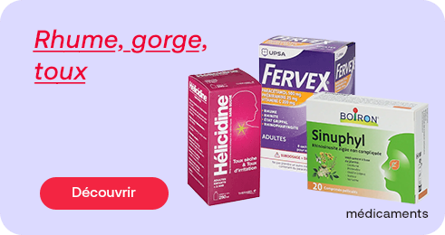 Rhume, gorge, toux (médicaments)