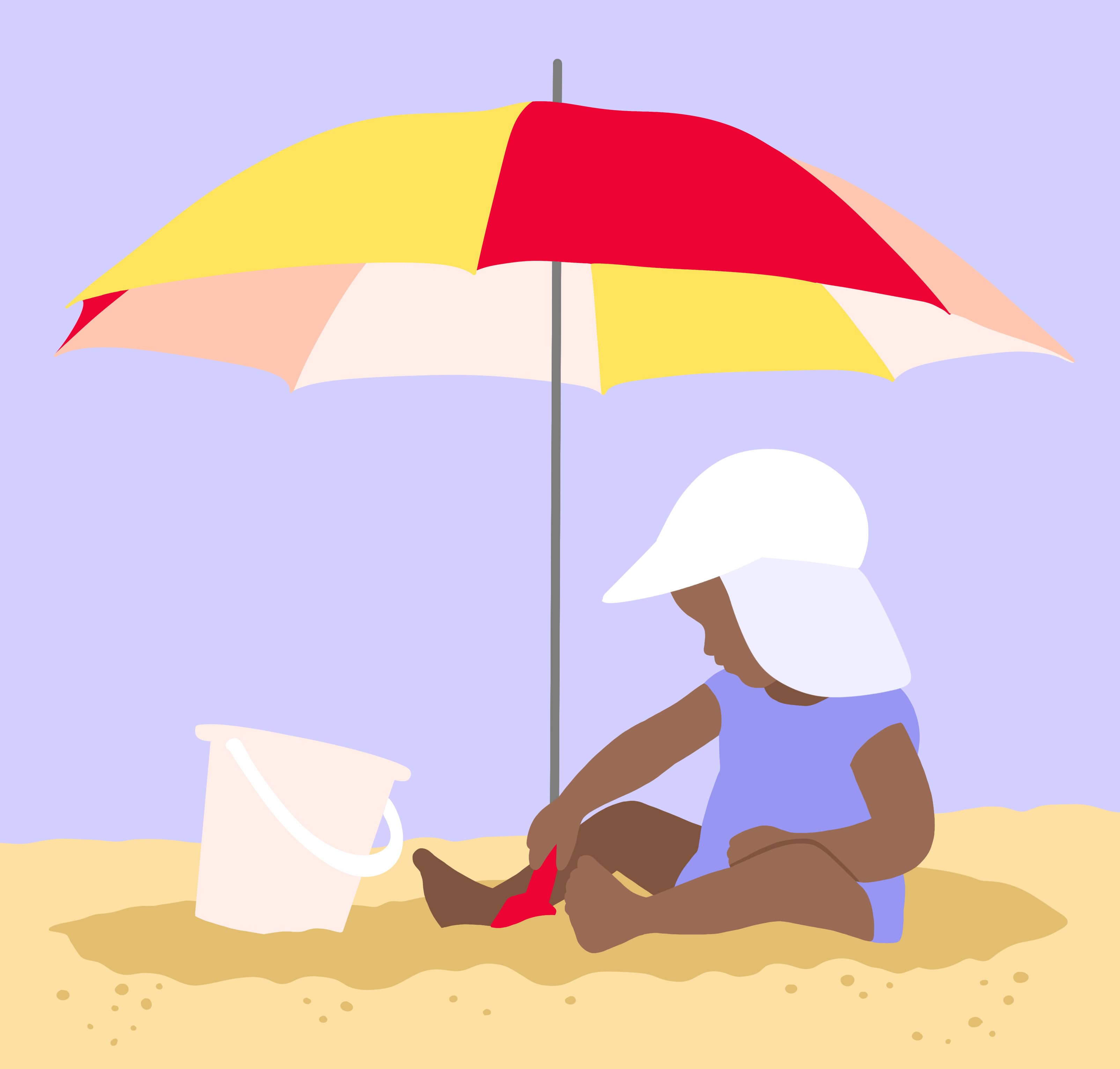 Protection solaire pour les bébés