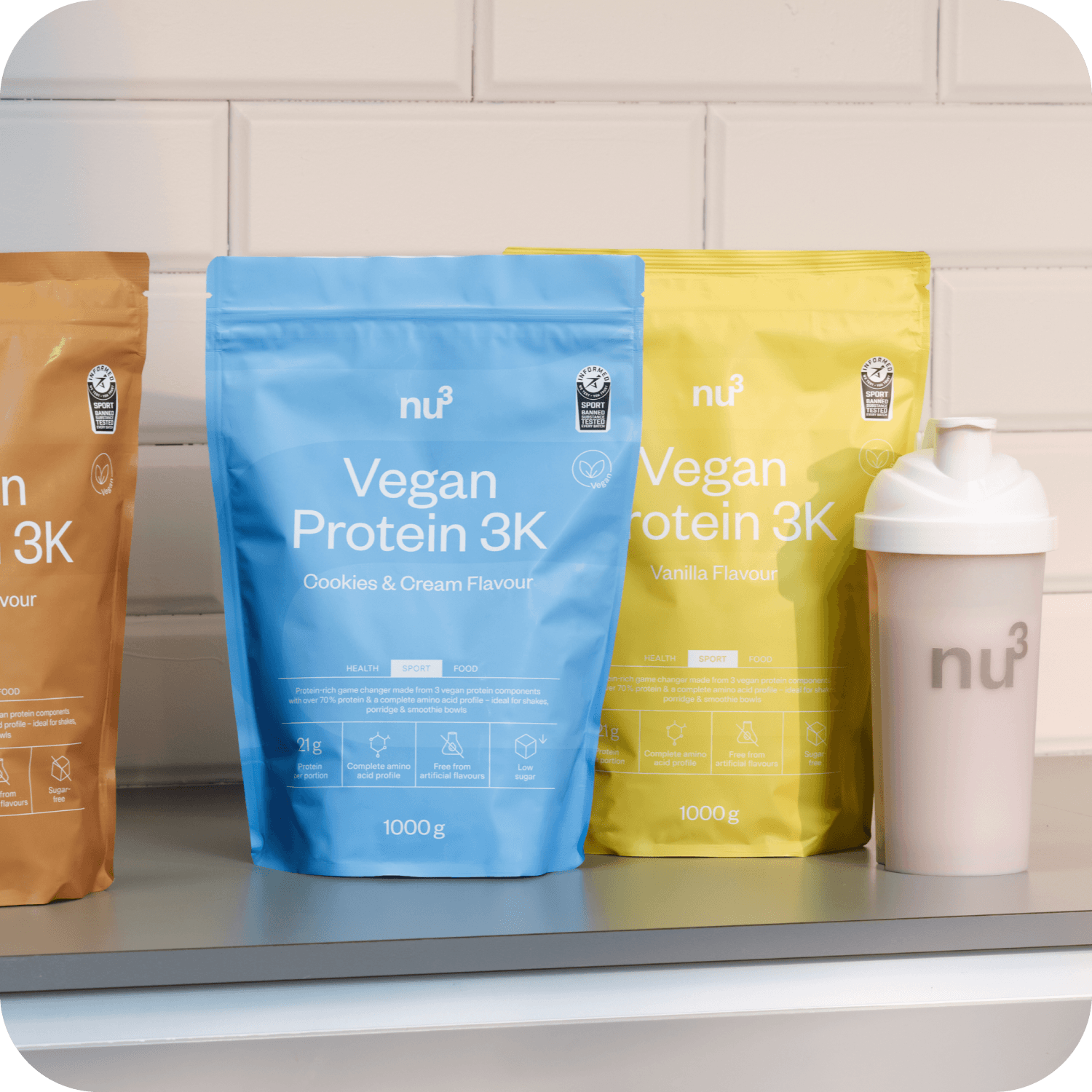 Produits de sport et compléments alimentaires nu3